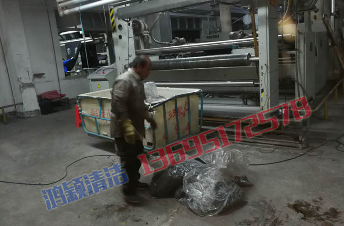 龍江紡織廠管道清洗